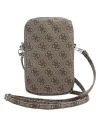 Hurtownia GSM - Torebka Guess GUWBZP4GFTSW Zip 4G Triangle hnědá/brown - GUE3395 - {ean13} - Hurt