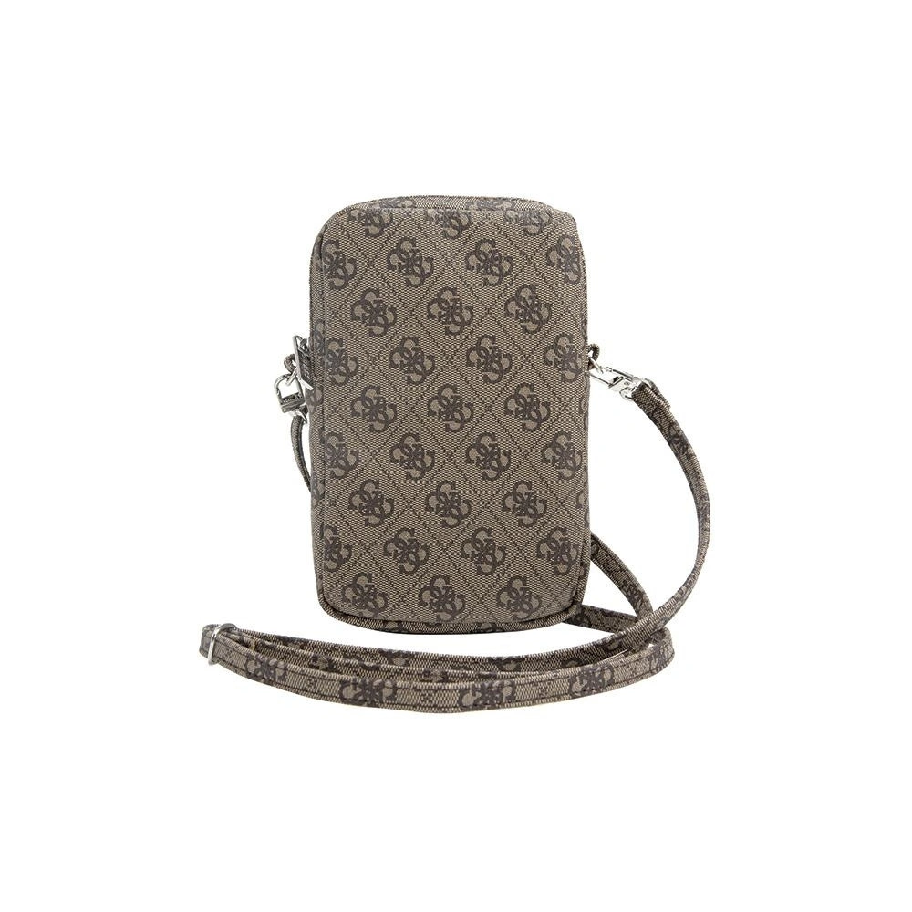 Hurtownia GSM - Torebka Guess GUWBZP4GFTSW Zip 4G Triangle brązowy/brown - GUE3395 - {ean13} - Hurt