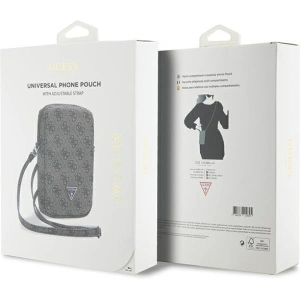 Hurtownia GSM - Táska Guess GUWBZP4GFTSW Zip 4G Triangle barna/brown - GUE3395 - {ean13} - Hurt