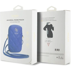 Hurtownia GSM - Tasche Guess GUWBZPSQSSGB Zip Quilted 4G blau/blue - GUE3396 - {ean13} - Hurt