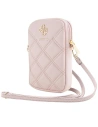 Guess GUWBZPSQSSGP Zip Quilted 4G pink