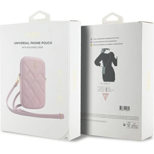 Hurtownia GSM - Táska Guess GUWBZPSQSSGP Zip Quilted 4G rózsaszín/pink - GUE3398 - {ean13} - Hurt
