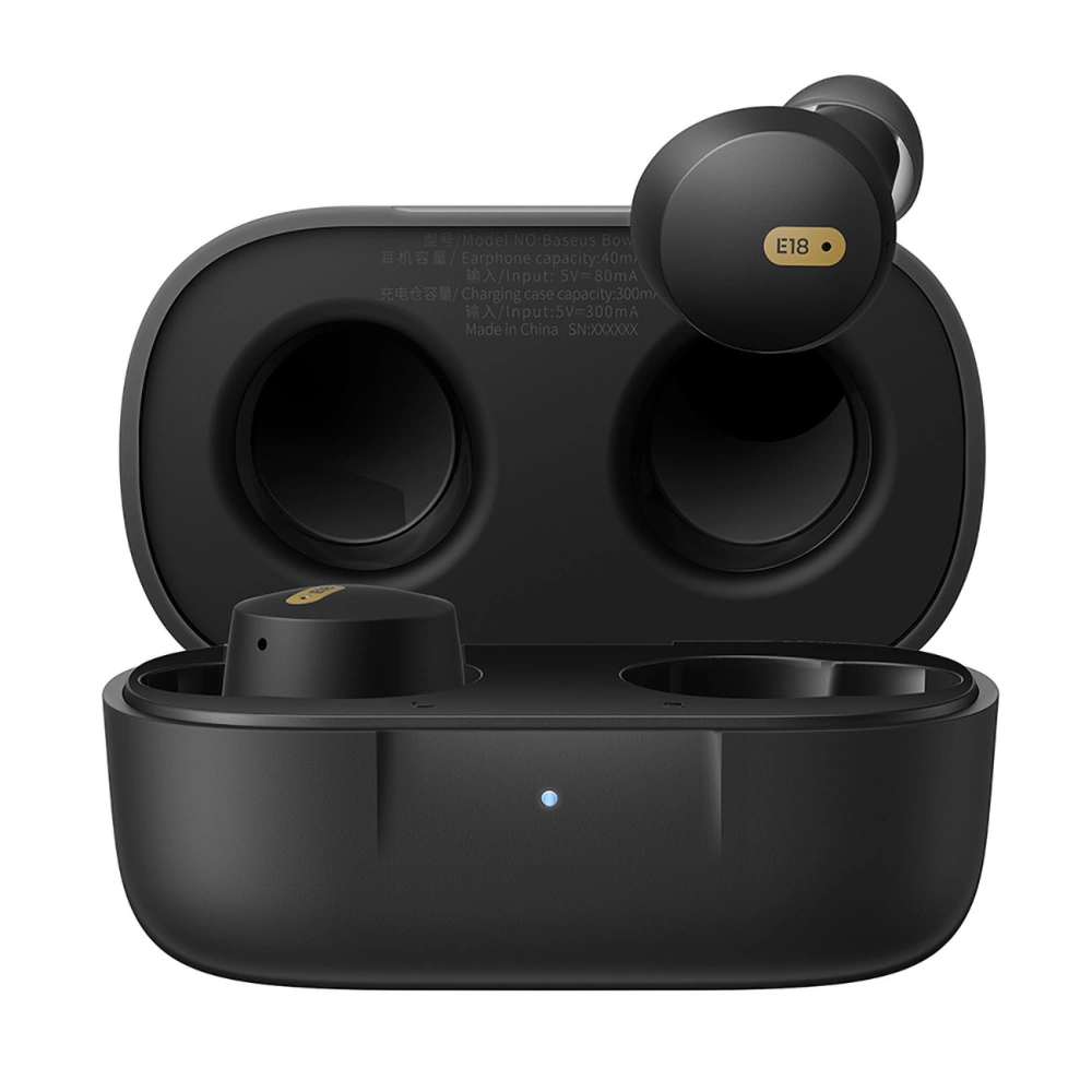 Hurtownia GSM - Căști wireless in-ear Baseus Bowie E18 TWS ENC IPX4 negre - BSU4883 - {ean13} - Hurt