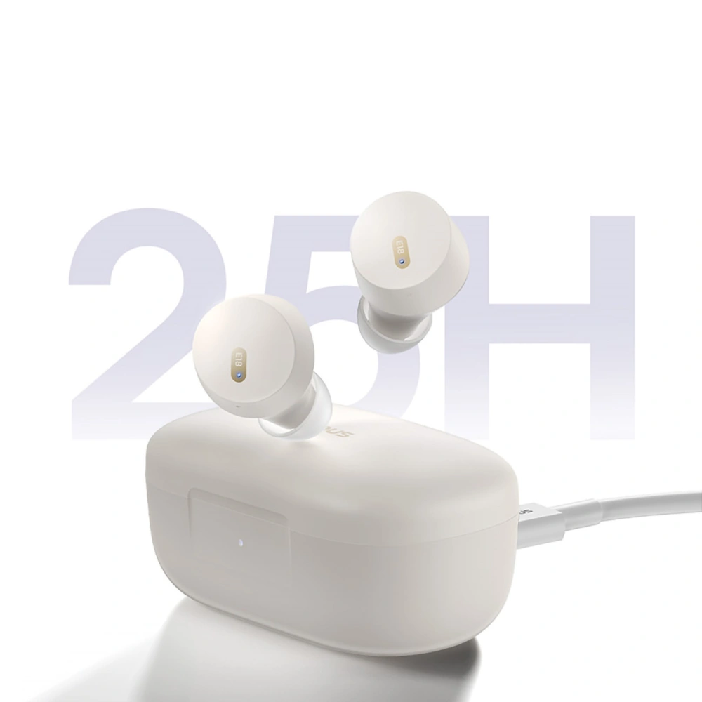 Hurtownia GSM - Căști wireless in-ear Baseus Bowie E18 TWS ENC IPX4 albe - BSU4884 - {ean13} - Hurt