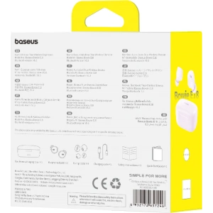 Wholesale Baseus Bowie E18 TWS ENC IPX4 purple - BSU4885 - {ean13} - Hurt