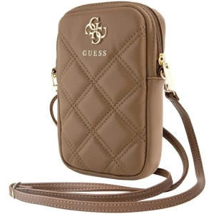 Hurtownia GSM - Tasche Guess GUWBZPSQSSGW Zip Quilted 4G braun/brown - GUE3399 - {ean13} - Hurt
