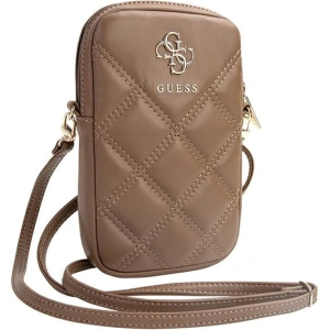 Hurtownia GSM - Táska Guess GUWBZPSQSSGW Zip Quilted 4G barna/brown - GUE3399 - {ean13} - Hurt