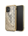 Hurtownia GSM - Etui Guess GUHCN61PEOLGGO Apple iPhone 11 złoty/gold hard case 4G Peony Liquid Glitter - GUE232GLD - {ean13} - Hurt