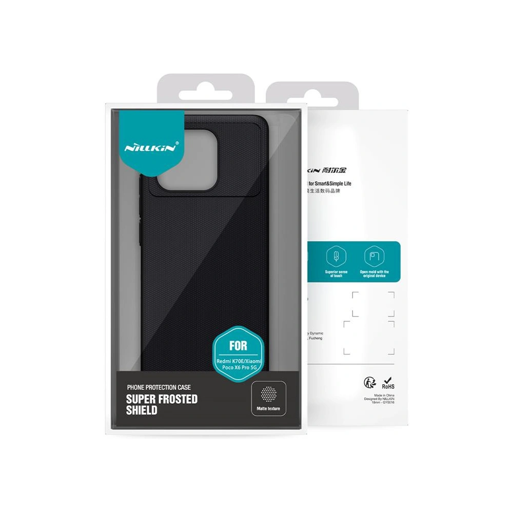 Hurtownia GSM - Etui Nillkin Super Shield Xiaomi Redmi K70E / Poco X6 Pro 5G Páva Kék - NLK1559 - {ean13} - Hurt
