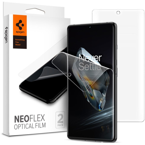 Spigen Distributor - 8809971225083 - SPN3394 - Spigen Neo Flex OnePlus 12 Clear [2 PACK] - B2B homescreen