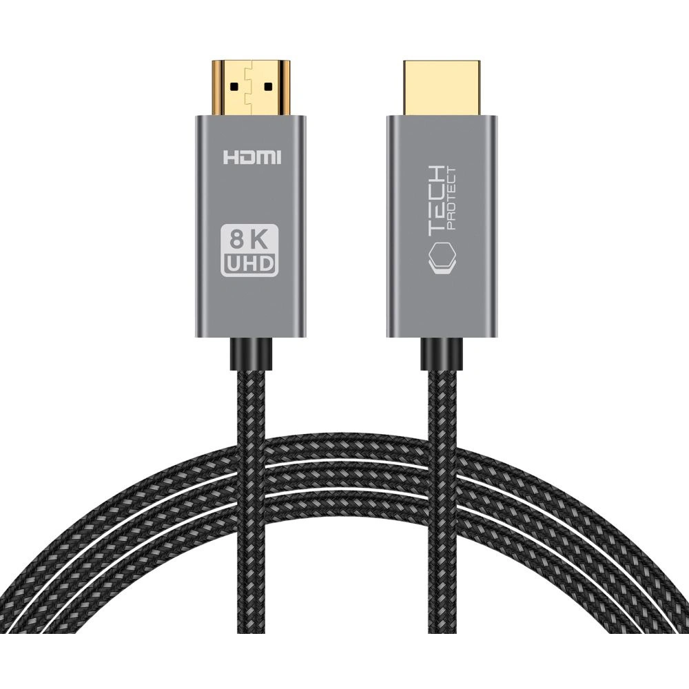 Hurtownia GSM - Kabel Tech-Protect Ultraboost HDMI 2.1 4K120Hz / 8K60Hz 200cm černý - THP2790 - {ean13} - Hurt