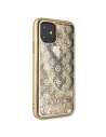 Hurtownia GSM - Etui Guess GUHCN61PEOLGGO Apple iPhone 11 złoty/gold hard case 4G Peony Liquid Glitter - GUE232GLD - {ean13} - Hurt