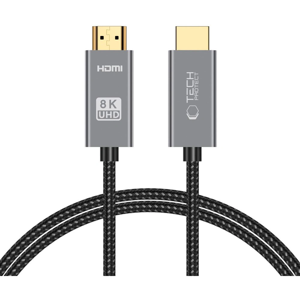 Hurtownia GSM - Cablul Tech-Protect Ultraboost HDMI 2.1 4K120Hz / 8K60Hz 100cm Negru - THP2791 - {ean13} - Hurt