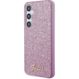 Hurtownia GSM - Etui Guess GGUHCS24MHGGSHU Samsung Galaxy S24+ Plus kemény tok Glitter Script lila/purple - GUE3400 - {ean13} - Hurt