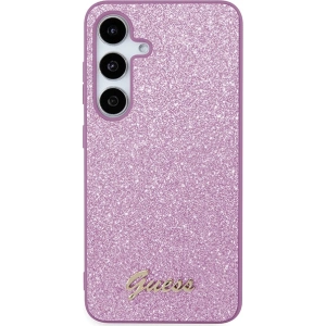 Wholesale Guess GGUHCS24MHGGSHU Samsung Galaxy S24+ Plus hardcase Glitter Script purple - GUE3400 - {ean13} - Hurt