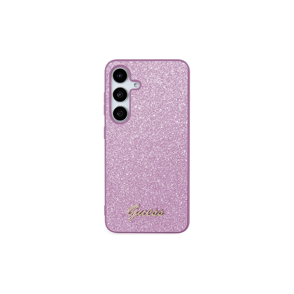 Hurtownia GSM - Etui Guess GGUHCS24MHGGSHU Samsung Galaxy S24+ Plus hardcase Glitter Script violet/purple - GUE3400 - {ean13} - Hurt