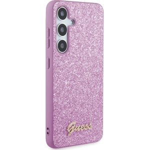 Wholesale Guess GGUHCS24MHGGSHU Samsung Galaxy S24+ Plus hardcase Glitter Script purple - GUE3400 - {ean13} - Hurt