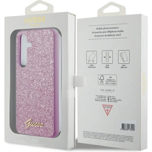 Wholesale Guess GGUHCS24MHGGSHU Samsung Galaxy S24+ Plus hardcase Glitter Script purple - GUE3400 - {ean13} - Hurt