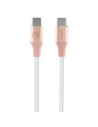 Kabel Guess GUCCLALRGDP USB-C / USB-C 1.5m Rychlé nabíjení Ebossed Logo růžový/pink