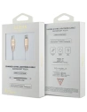 Hurtownia GSM - Kábel Guess GUCLLALRGDD USB-C / Lightning 1.5m Gyors Töltés Emblémás Arany/zöldes arany - GUE3403 - {ean13} - Hurt