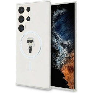 Hurtownia GSM - Case Karl Lagerfeld KLHMS24LHFCKNOT Samsung Galaxy S24 Ultra Hartschale IML Ikonik MagSafe transparent - KLD1948 - {ean13} - Hurt