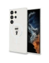 Case Karl Lagerfeld KLHMS24LHFCKNOT Samsung Galaxy S24 Ultra Hartschale IML Ikonik MagSafe transparent