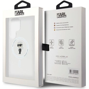 Hurtownia GSM - Case Karl Lagerfeld KLHMS24LHFCKNOT Samsung Galaxy S24 Ultra Hartschale IML Ikonik MagSafe transparent - KLD1948 - {ean13} - Hurt