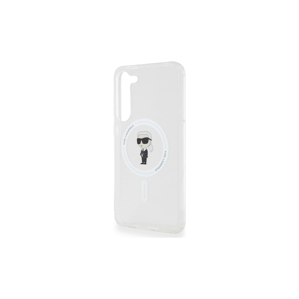 Hurtownia GSM - Tok Karl Lagerfeld KLHMS24MHFCKNOT Samsung Galaxy S24+ Plus kemény tok IML Ikonik MagSafe átlátszó - KLD1949 - {ean13} - Hurt
