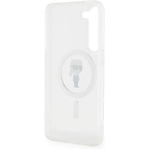 Case Karl Lagerfeld KLHMS24MHFCKNOT Samsung Galaxy S24+ Plus Hardcase IML Ikonik MagSafe transparent