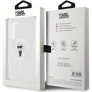 Wholesale Karl Lagerfeld KLHMS24MHFCKNOT Samsung Galaxy S24+ Plus hardcase IML Ikonik MagSafe transparent - KLD1949 - {ean13} - Hurt