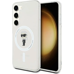 Hurtownia GSM - Etui Karl Lagerfeld KLHMS24SHFCKNOT Samsung Galaxy S24 hardcase IML Ikonik MagSafe transparent - KLD1950 - {ean13} - Hurt