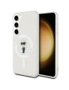 Karl Lagerfeld KLHMS24SHFCKNOT Samsung Galaxy S24 hardcase IML Ikonik MagSafe transparent