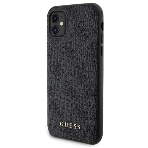 Zestaw Guess GUBPM5N614GEMGK Apple iPhone 11 hardcase + Powerbank 5000mAh MagSafe 4G Metal Logo czarny/black