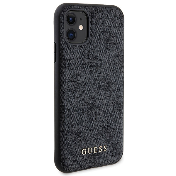 Kryt Guess GUBPM5N614GEMGK Apple iPhone 11 hardcase + Powerbank 5000mAh MagSafe 4G Metal Logo black