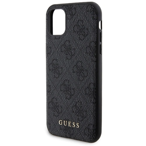 Zestaw Guess GUBPM5N614GEMGK Apple iPhone 11 hardcase + Powerbank 5000mAh MagSafe 4G Metal Logo czarny/black