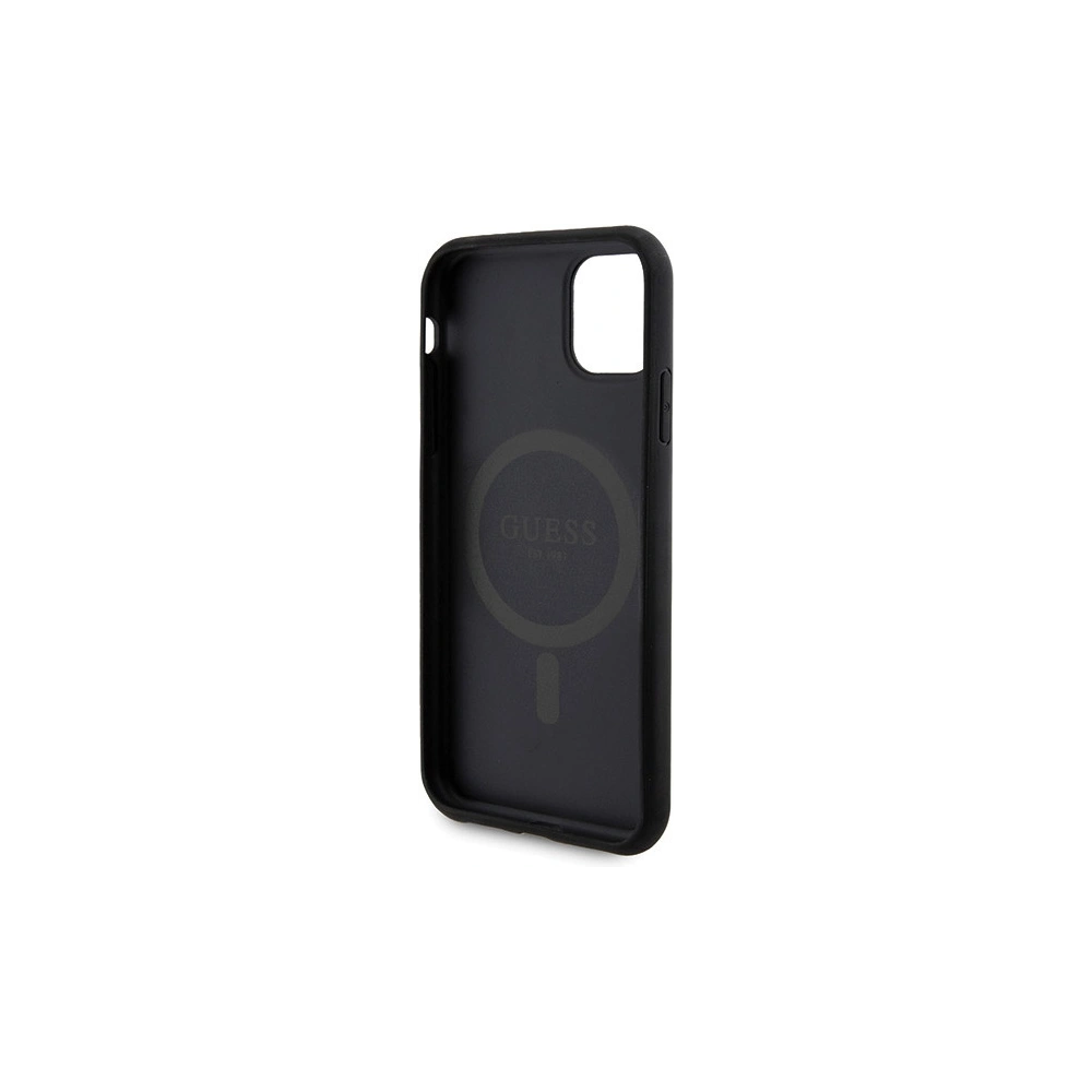 Wholesale Guess GUBPM5N614GEMGK Apple iPhone 11 hardcase + Powerbank 5000mAh MagSafe 4G Metal Logo black - GUE3405 - {ean13} - Hurt