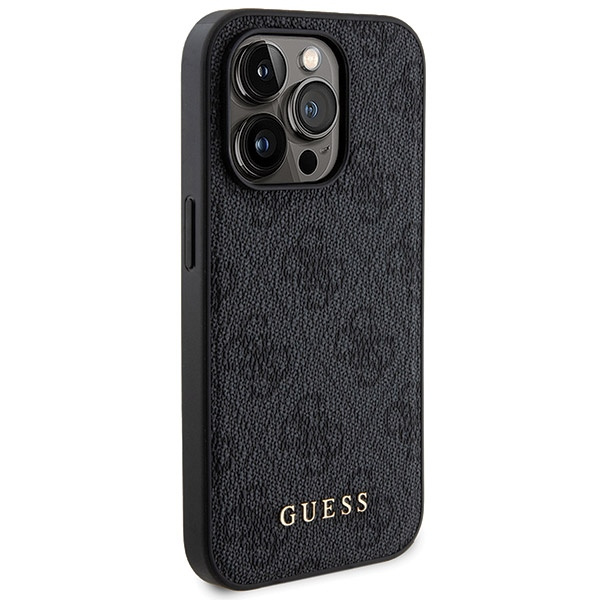 Kryt Guess GUBPM5P13L4GEMGK Apple iPhone 13 Pro hardcase + Powerbank 5000mAh MagSafe 4G Metal Logo black