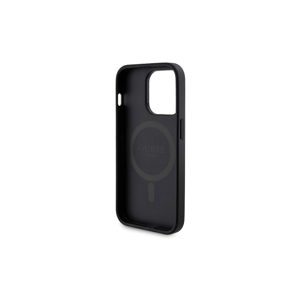 Hurtownia GSM - Zestaw Guess GUBPM5P13L4GEMGK Apple iPhone 13 Pro kemény tok + Powerbank 5000mAh MagSafe 4G Fém Logó fekete/black - GUE3406 - {ean13} - Hurt