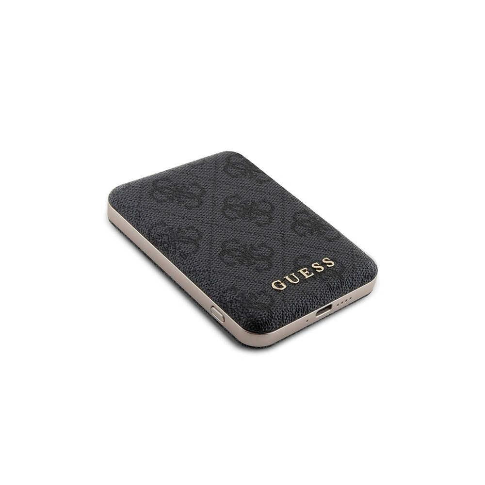 Hurtownia GSM - Set Guess GUBPM5P13L4GEMGK Apple iPhone 13 Pro hardcase + Powerbank 5000mAh MagSafe 4G Metal Logo negru/black - GUE3406 - {ean13} - Hurt