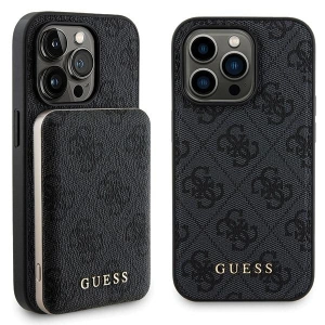 Hurtownia GSM - Zestav Guess GUBPM5P13X4GEMGK Apple iPhone 13 Pro Max hardcase + Powerbank 5000mAh MagSafe 4G Metal Logo černý/black - GUE3407 - {ean13} - Hurt