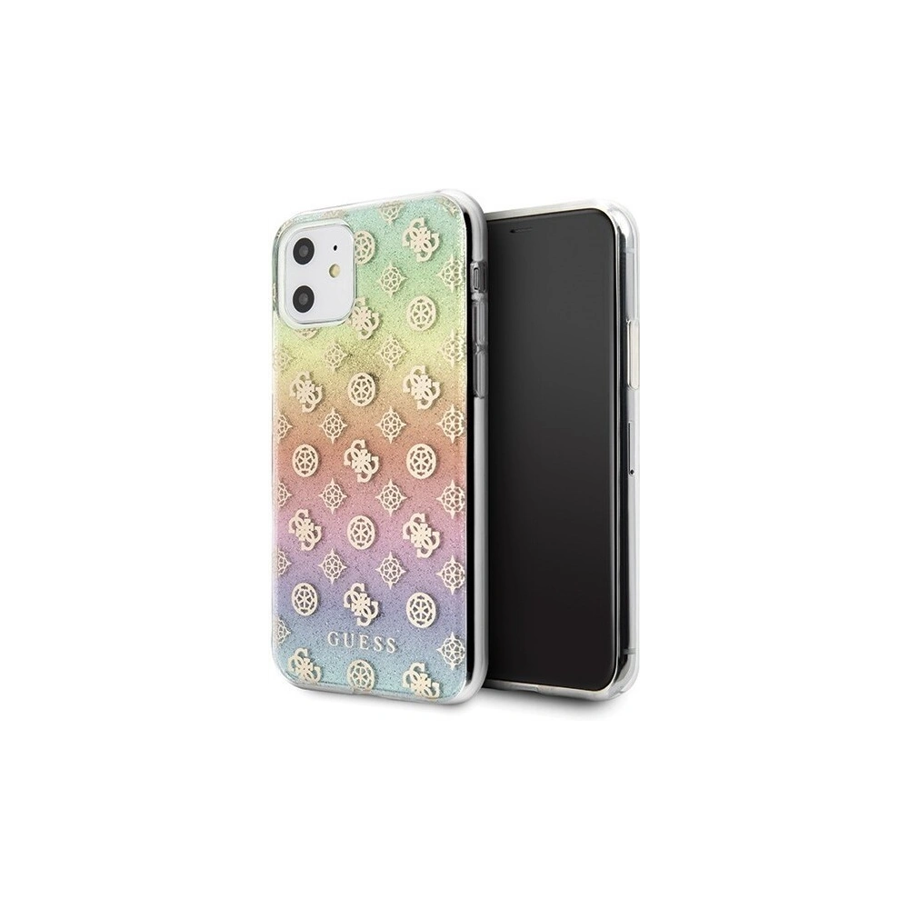 Hurtownia GSM - Etui Guess GUHCN61PEOML Apple iPhone 11 multicolor hard case Iridescent 4G Peony - GUE234 - {ean13} - Hurt