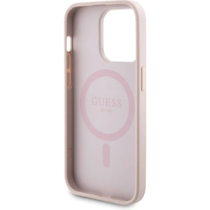 Hurtownia GSM - Set Guess GUBPM5P14L4GEMGP Apple iPhone 14 Pro hardcase + Powerbank 5000mAh MagSafe 4G Metal Logo roz/pink - GUE3409 - {ean13} - Hurt