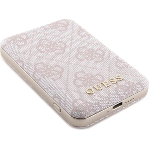 Hurtownia GSM - Set Guess GUBPM5P14L4GEMGP Apple iPhone 14 Pro hardcase + Powerbank 5000mAh MagSafe 4G Metal Logo roz/pink - GUE3409 - {ean13} - Hurt