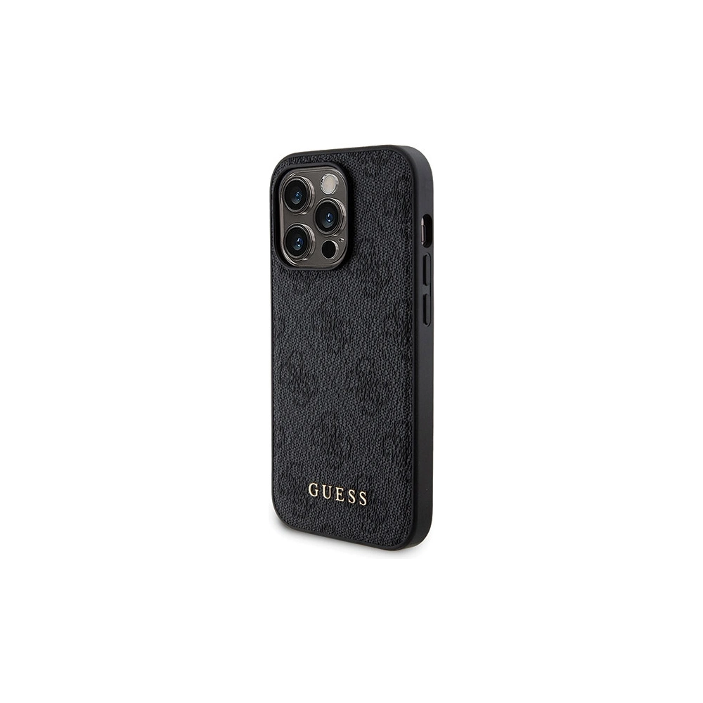 Hurtownia GSM - Zestaw Guess GUBPM5P15L4GEMGK Apple iPhone 15 Pro hardcase + Powerbank 5000mAh MagSafe 4G Metal Logo czarny/black - GUE3411 - {ean13} - Hurt