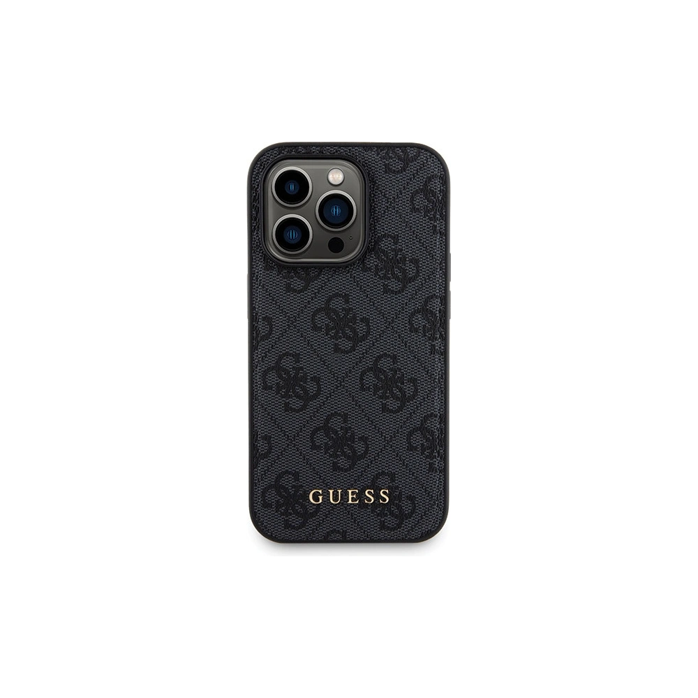 Hurtownia GSM - Zestaw Guess GUBPM5P15L4GEMGK Apple iPhone 15 Pro hardcase + Powerbank 5000mAh MagSafe 4G Metal Logo czarny/black - GUE3411 - {ean13} - Hurt