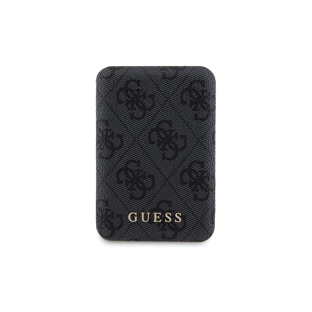 Hurtownia GSM - Set Guess GUBPM5P15L4GEMGK Apple iPhone 15 Pro Hardcase + Powerbank 5000mAh MagSafe 4G Metall-Logo schwarz/black - GUE3411 - {ean13} - Hurt