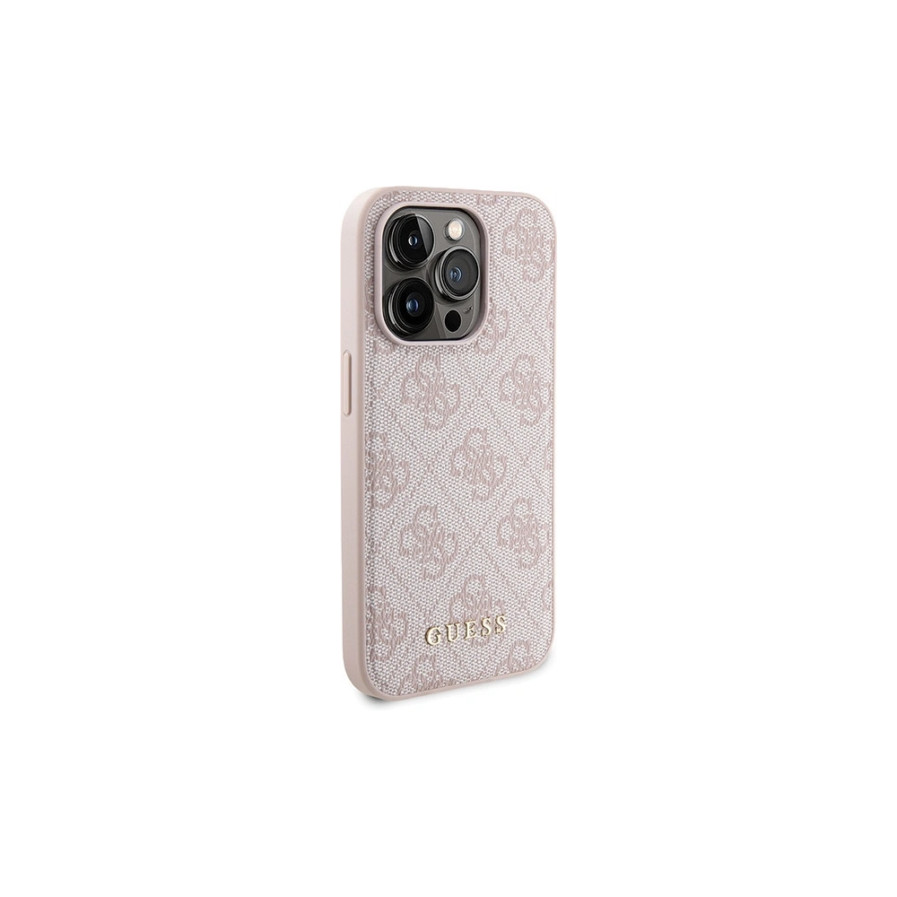 Wholesale Guess GUBPM5P15L4GEMGP Apple iPhone 15 Pro hardcase + Powerbank 5000mAh MagSafe 4G Metal Logo pink - GUE3412 - {ean13} - Hurt