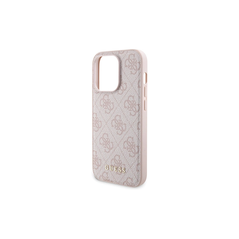 Wholesale Guess GUBPM5P15L4GEMGP Apple iPhone 15 Pro hardcase + Powerbank 5000mAh MagSafe 4G Metal Logo pink - GUE3412 - {ean13} - Hurt