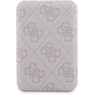 Hurtownia GSM - Sada Guess GUBPM5P15L4GEMGP Apple iPhone 15 Pro hardcase + Powerbank 5000mAh MagSafe 4G Metal Logo růžový/pink - GUE3412 - {ean13} - Hurt