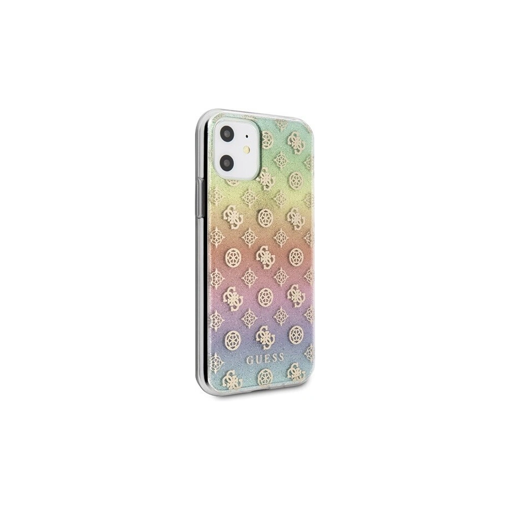 Hurtownia GSM - Etui Guess GUHCN61PEOML Apple iPhone 11 multicolor hard case Iridescent 4G Peony - GUE234 - {ean13} - Hurt